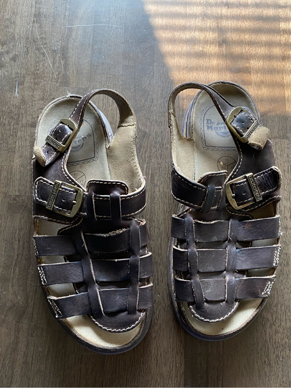 Vintage Dr Martens Leather Men’s Sandals